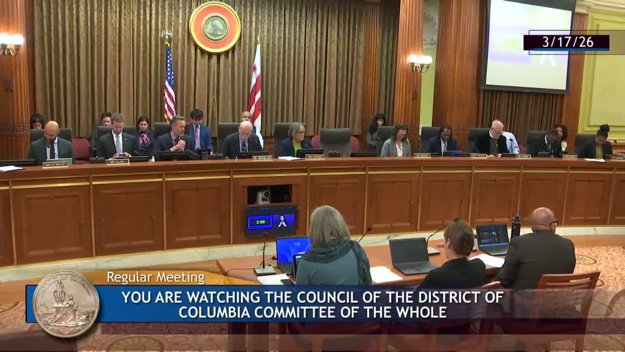 Committee advances tax-forgiveness, timeline-extension for two So Others Might Eat properties