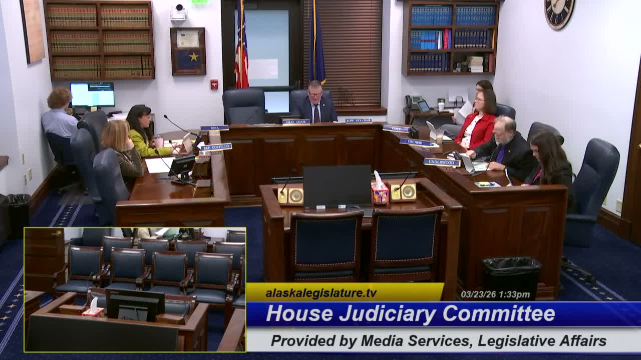 House Judiciary Committee interviews four governor appointees; public witness urges rejection of judicial-conduct nominee