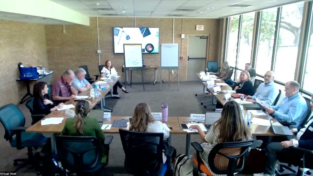 Denton economic development board holds facilitated retreat to set FY2026'27 priorities