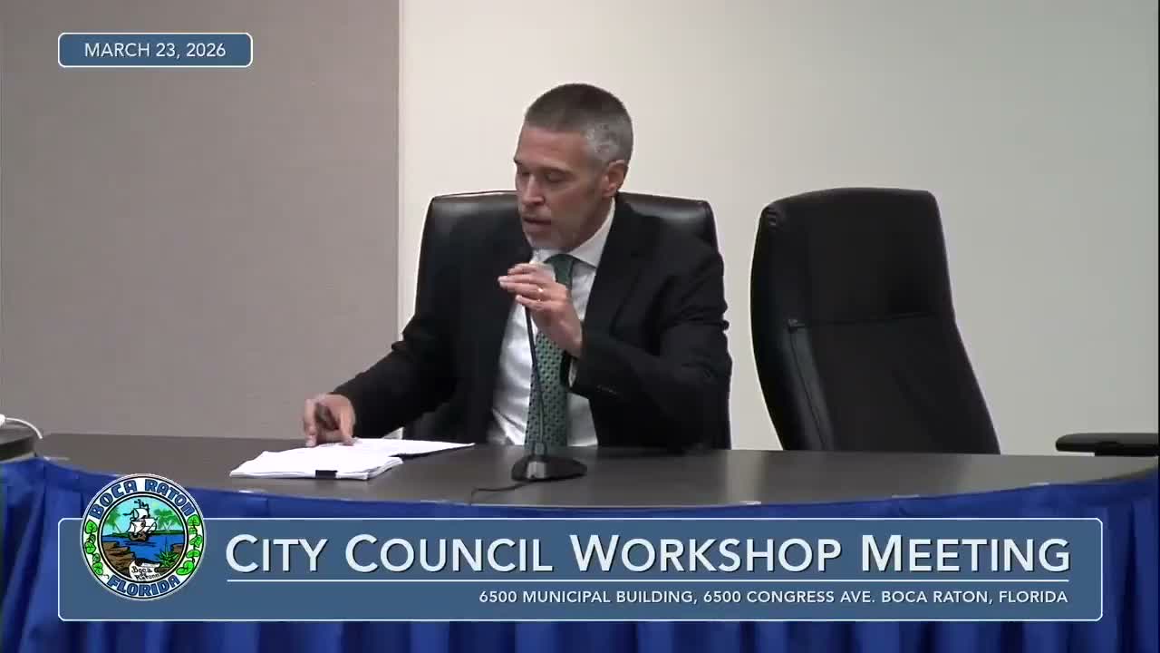 Boca Raton staff recommend ordinance to regulate freestanding emergency rooms; council debates conditional-use approach