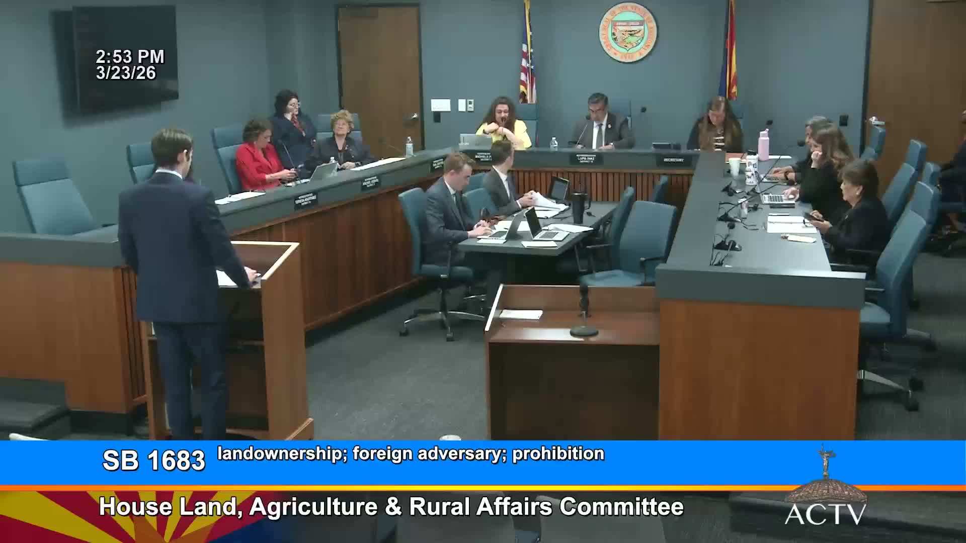 Committee recommends bill to expand limits on land ownership by foreign adversaries near critical sites