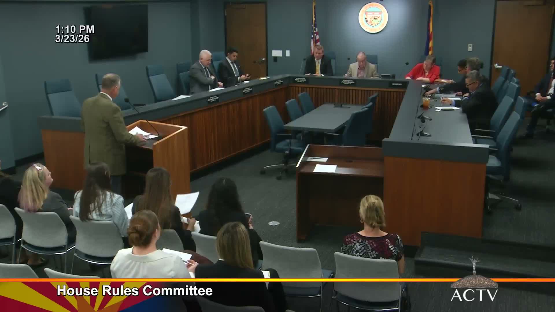 Committee recommends SB 1018 despite counsel warning about singling out 'Sharia law'