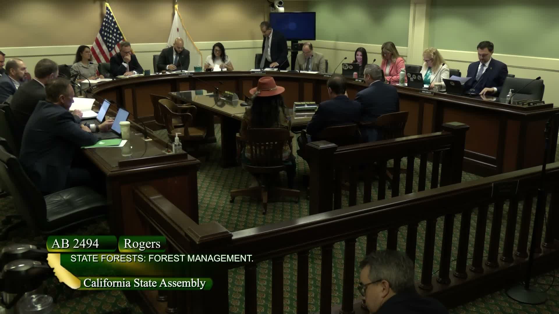 Assembly committee advances bill to change management objectives for demonstration state forests