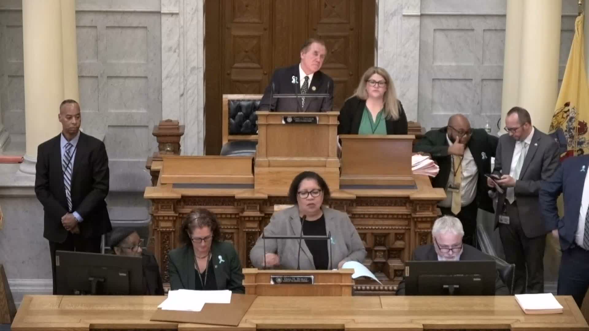 Assembly approves law-enforcement ID requirement after safety and preemption debate