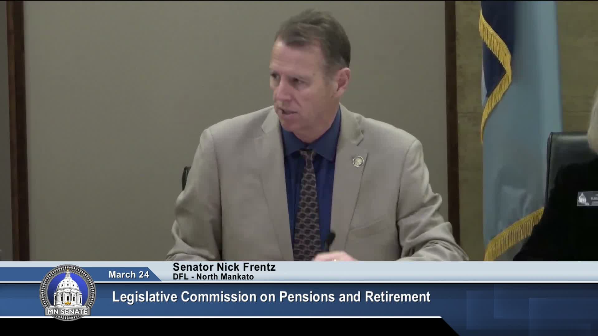 Commission lays over bill to exempt J‑1 exchange teachers from TRA contributions after mixed testimony