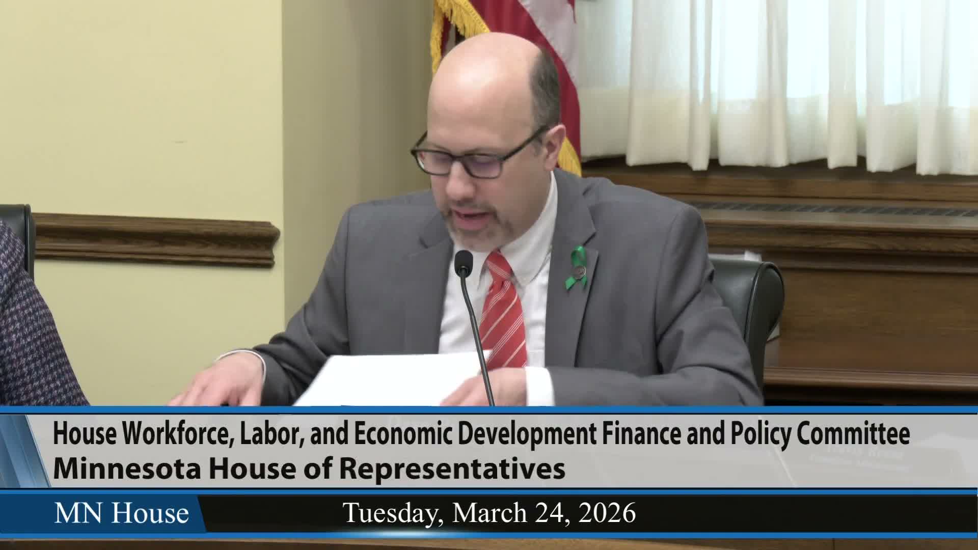 Committee debates bill to ban surveillance‑based individualized wages; referral motion fails under committee power‑sharing