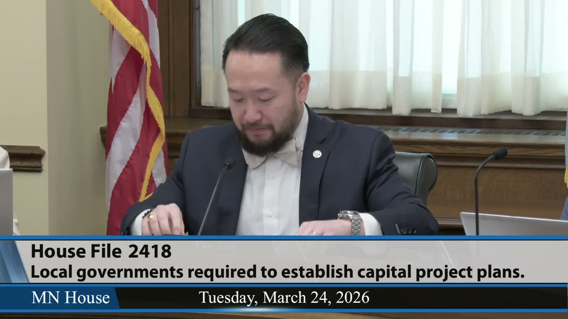 Committee refers bonding maintenance-plan requirement bill to General Register after amending effective date