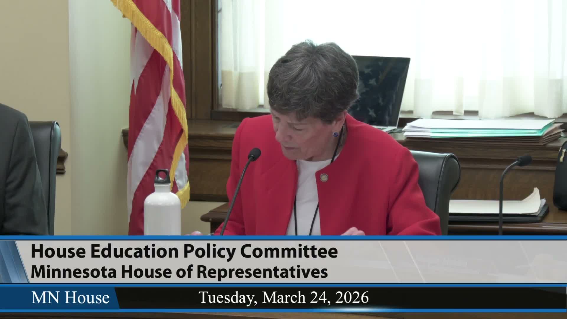 Rep. Robbins frames HF751 as middle ground on parent notifications for adverse incidents