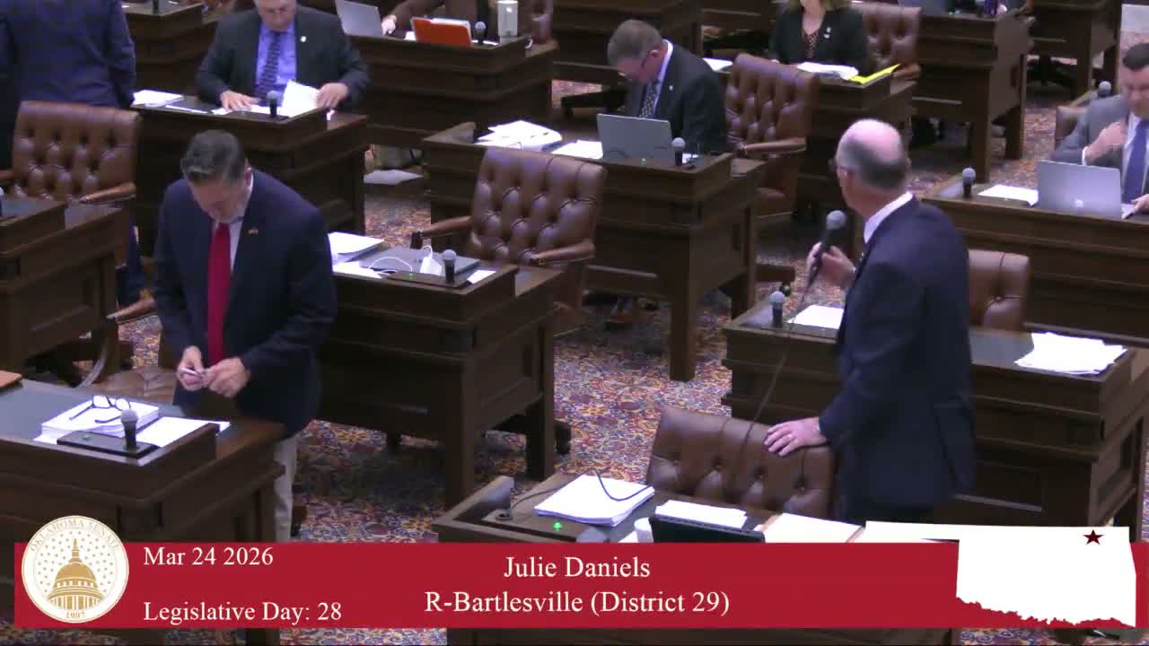 On deadline day the Oklahoma Senate advanced a slate of bills including school security, DMV tracking and tuition aid changes