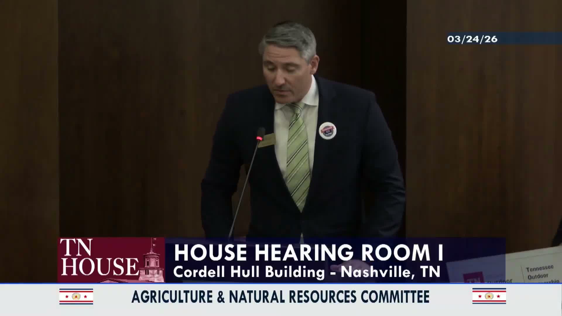 Deputy commissioner tells committee outdoor recreation supports $15.6 billion economy and 114,000 jobs in Tennessee