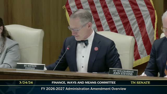 Commissioner Bryson presents administration<br>mendment focusing on school safety, healthcare, quantum network and bridge repairs