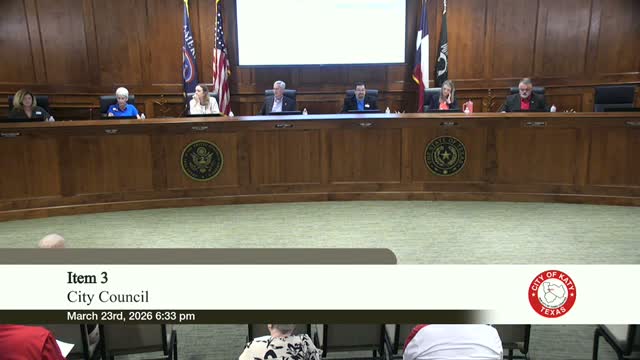 Resident urges Katy council to stop rezoning near Heritage Park West