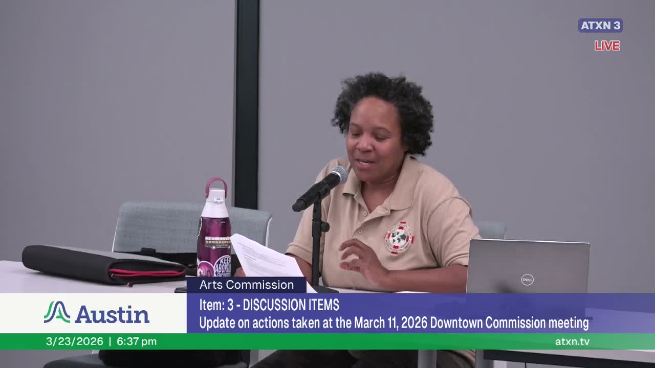 Trail Conservancy presents nine Tempo artworks for Butler Trail; commissioners urge more artist support