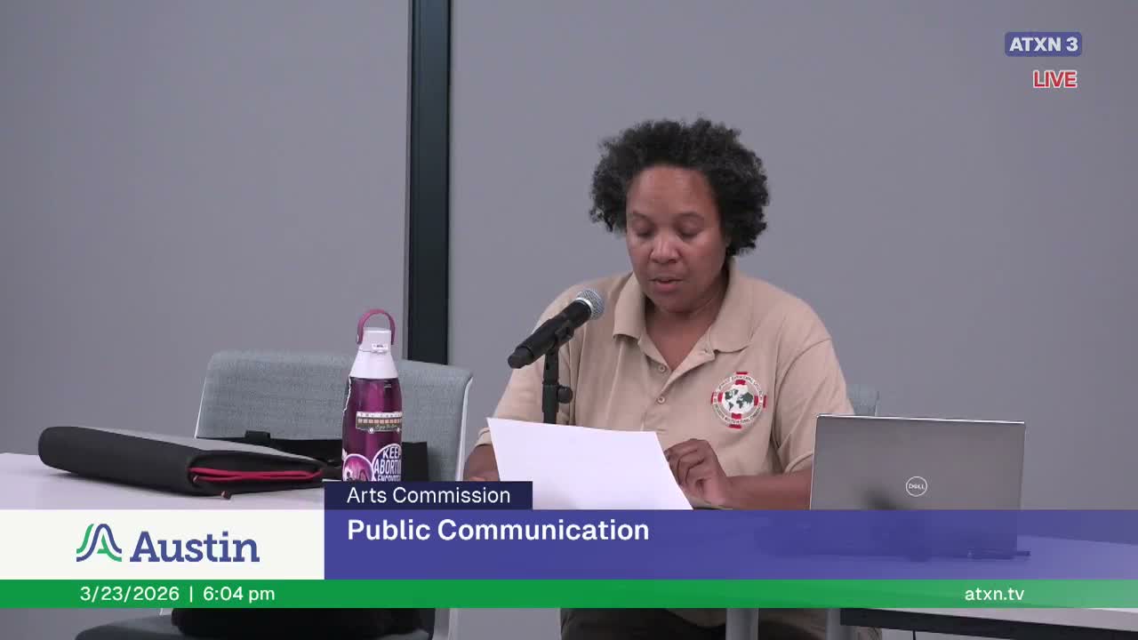 Austin artists press commission over Elevate grant rubrics and Spanish-language access