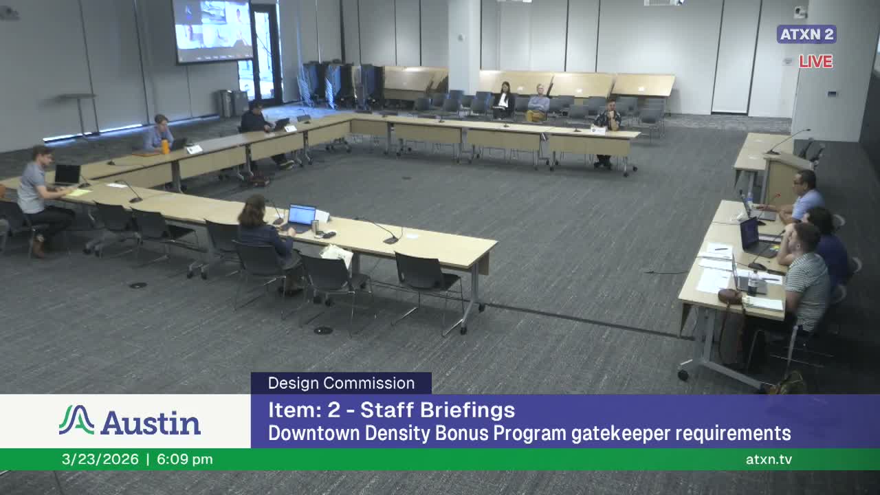 Design Commission hears update on Concourse M midfield terminal at Austin-Bergstrom