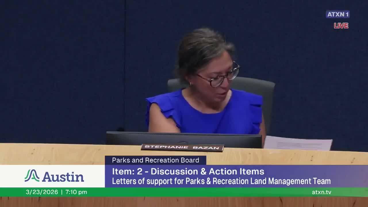 Parks board backs Austin Energy transmission easement at Festival Beach, conditions it on on-site restoration and community engagement