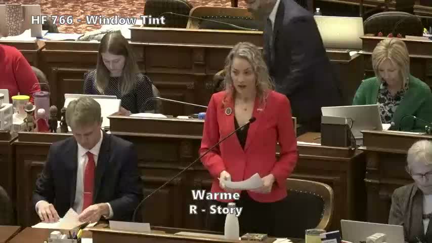 Senate approves lower front-side window light requirement after safety debate