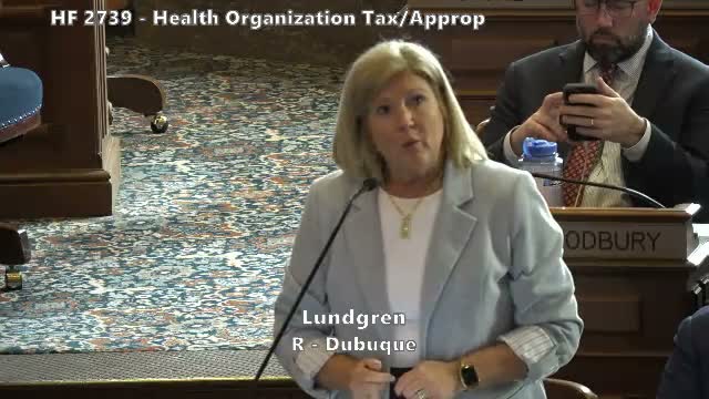 Iowa House passes bill to temporarily raise HMO tax to draw federal Medicaid funds