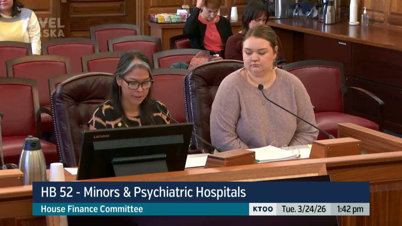 House Finance Committee advances bill tightening protections for minors in psychiatric hospitals