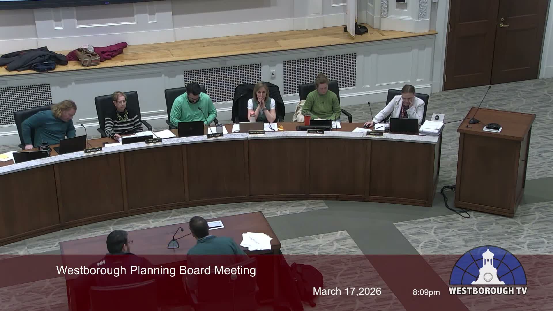 Planning board approves revised Westpark Drive street‑tree plan