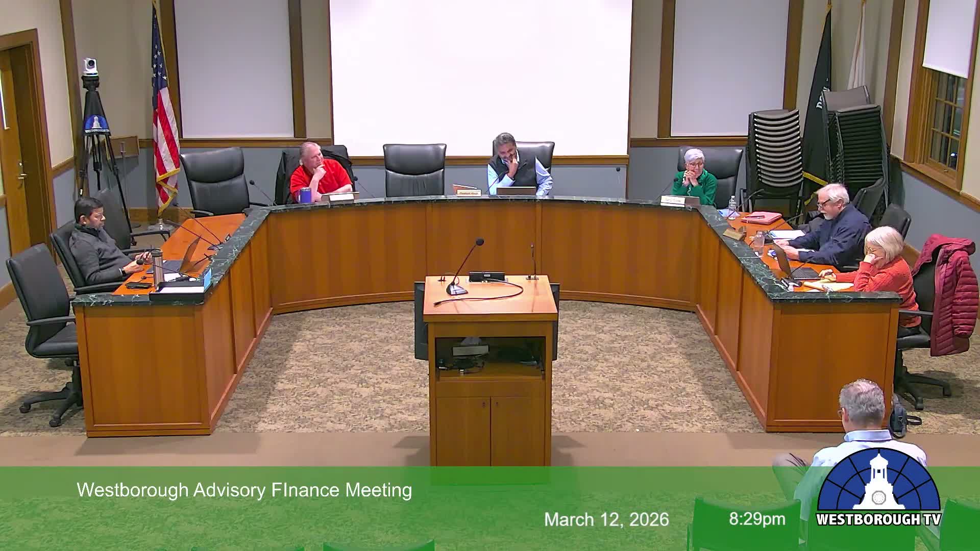 Westborough advisory finance committee approves R&R booklet for printing and signs off on final edits