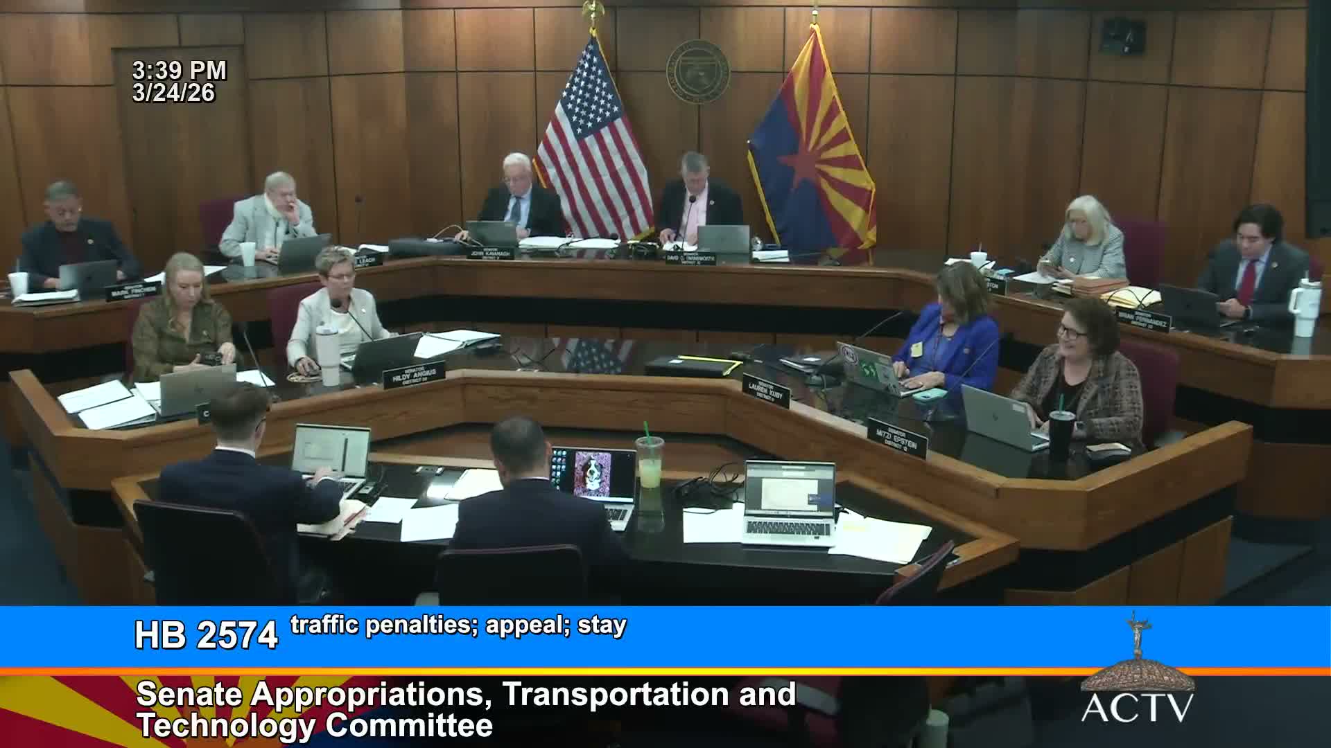 Committee advances bill to stay enforcement of traffic penalties during appeals