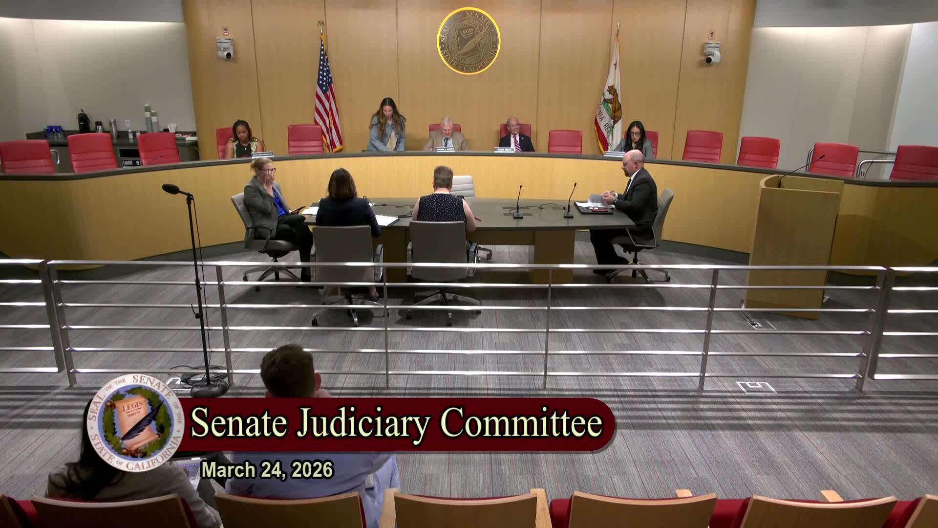 Sen. Cabaldon’s SB 1159 to let agencies disregard AI-generated input advances from Senate Judiciary subcommittee