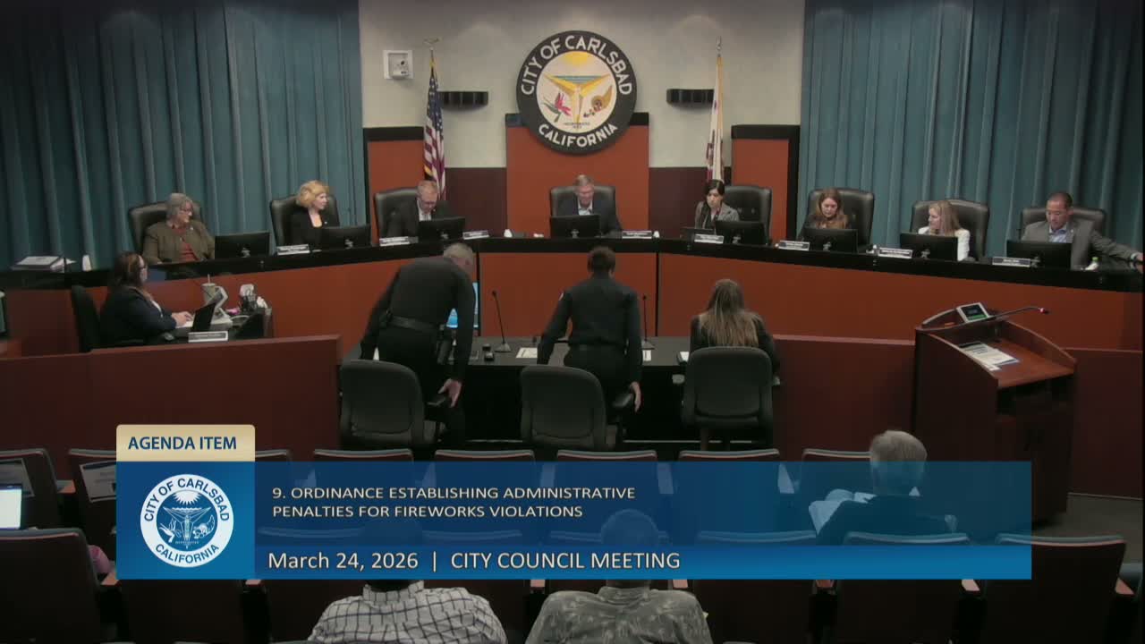 Council introduces ordinance to create administrative penalties for illegal fireworks