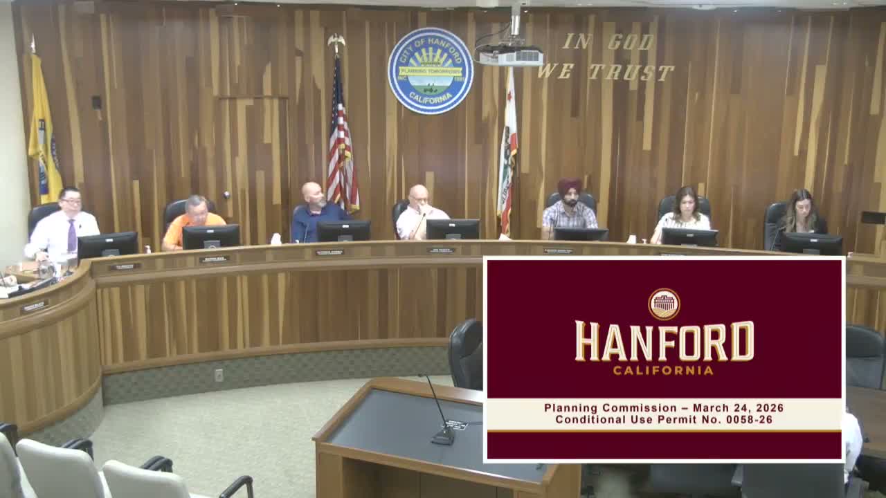 Planning commission approves conditional use permit for massage therapy business in downtown Hanford