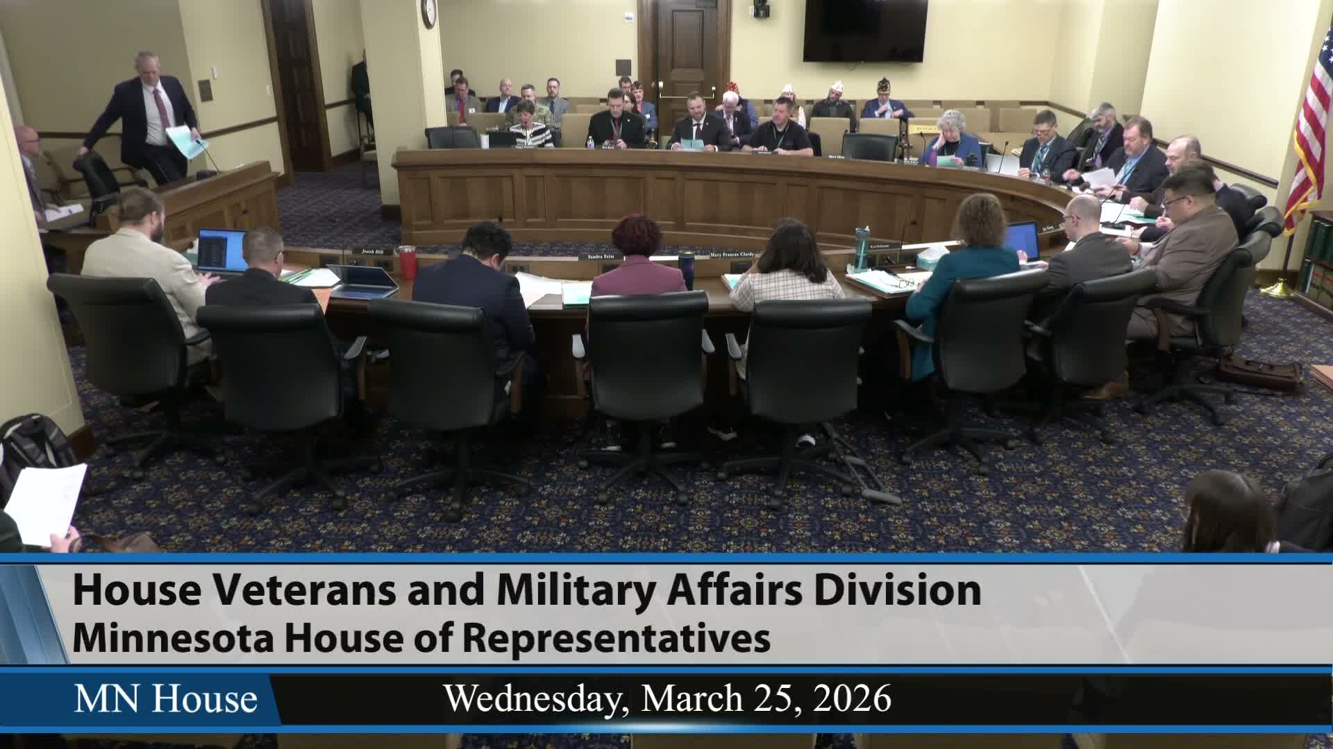 Division advances bill formally recognizing Minnesota Commanders Task Force