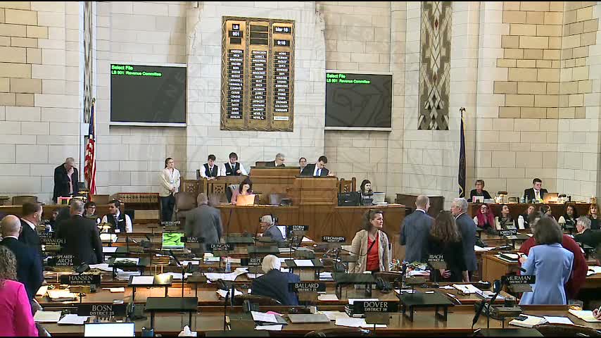 Senators advance LB901 tax package with fixes to protect property tax credits and new excise proposals