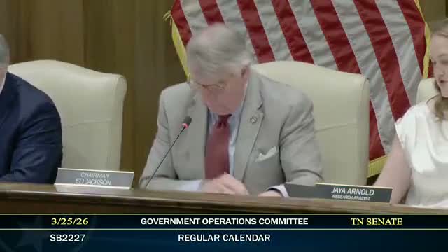 Committee advances CORE Act to centralize certain health licensure functions