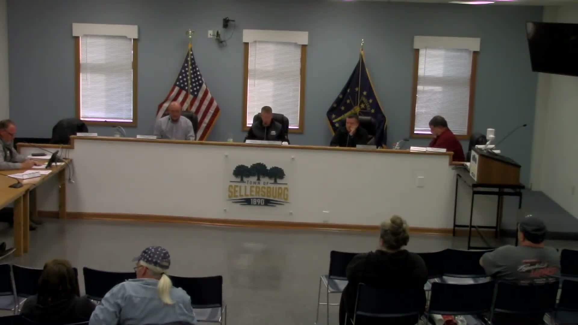 Engineer reports easement progress and schedules for water/sewer relocations and paving