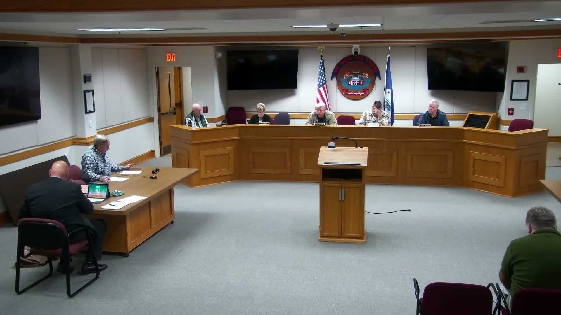 Carroll County EDA approves minutes, treasurer's report and holds closed session under Virginia FOIA