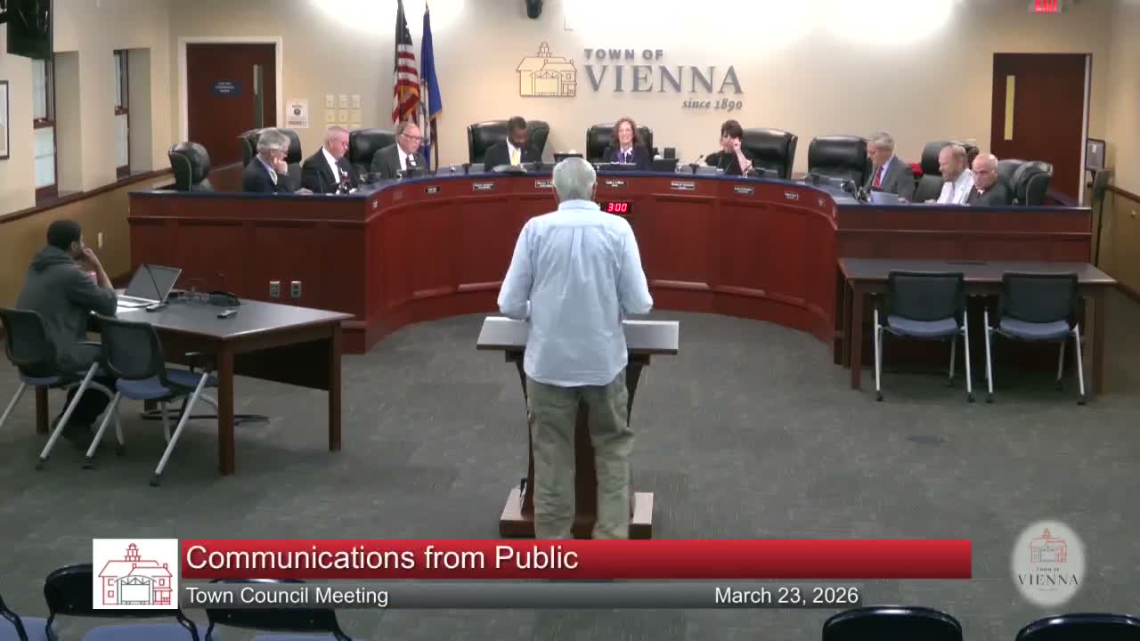 Resident urges clearer Vienna Connect documentation and a dedicated public-information role