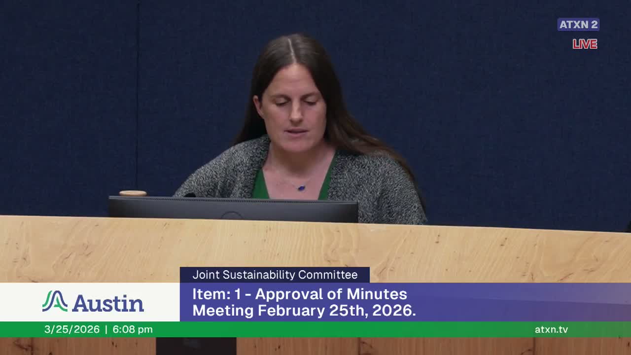 Austin staff outline plan to transition to low‑embodied‑carbon concrete