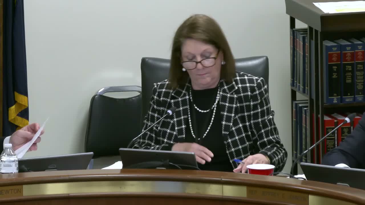 Committee votes: street-takeover amendment, child-exploitation penalties, social-media safeguards, donor-privacy, and more