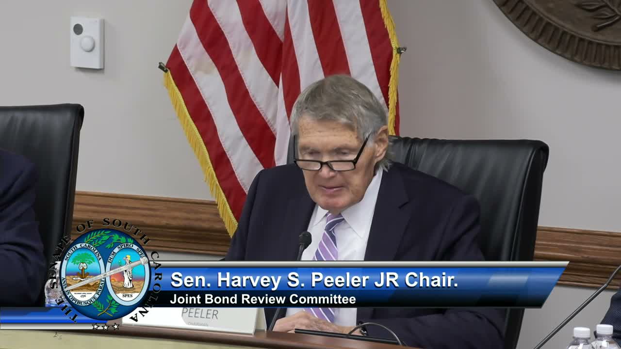 Joint Bond Review Committee reviews property acquisitions and lease amendments, approves several items