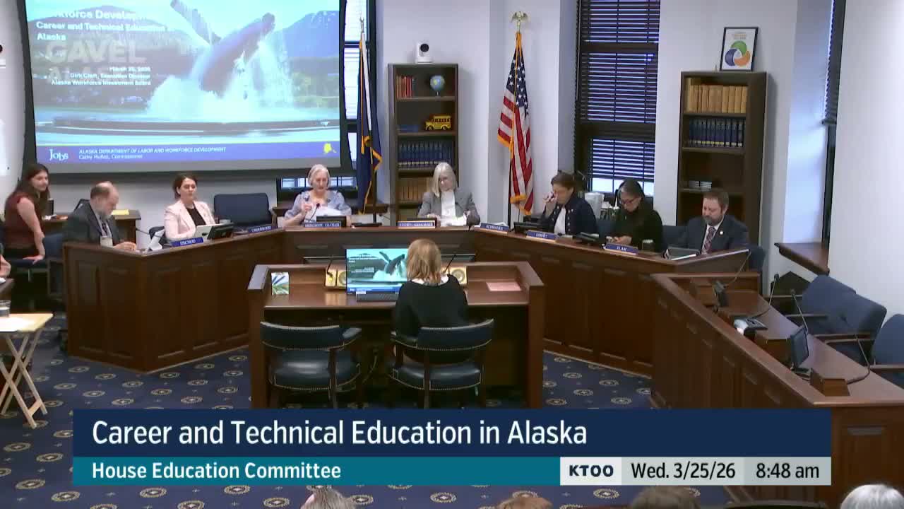 AWIB tells lawmakers Alaska needs tighter alignment between training and employers to fill vacancies