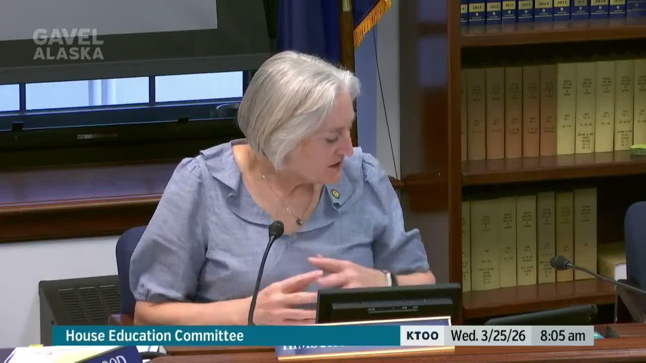 House Education Committee reviews Carl Perkins allocation and CTE gaps in Alaska