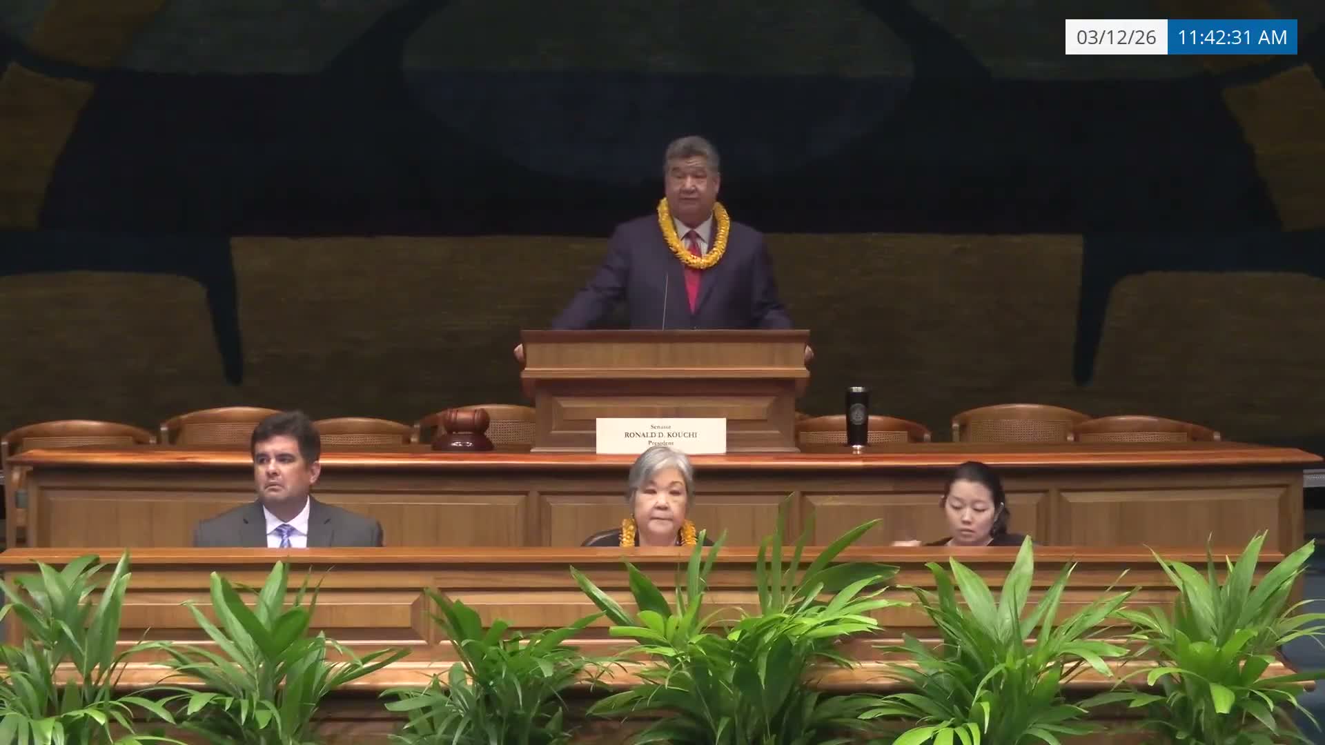 Hawaii Senate postpones public events and stands adjourned as governor readies storm closures