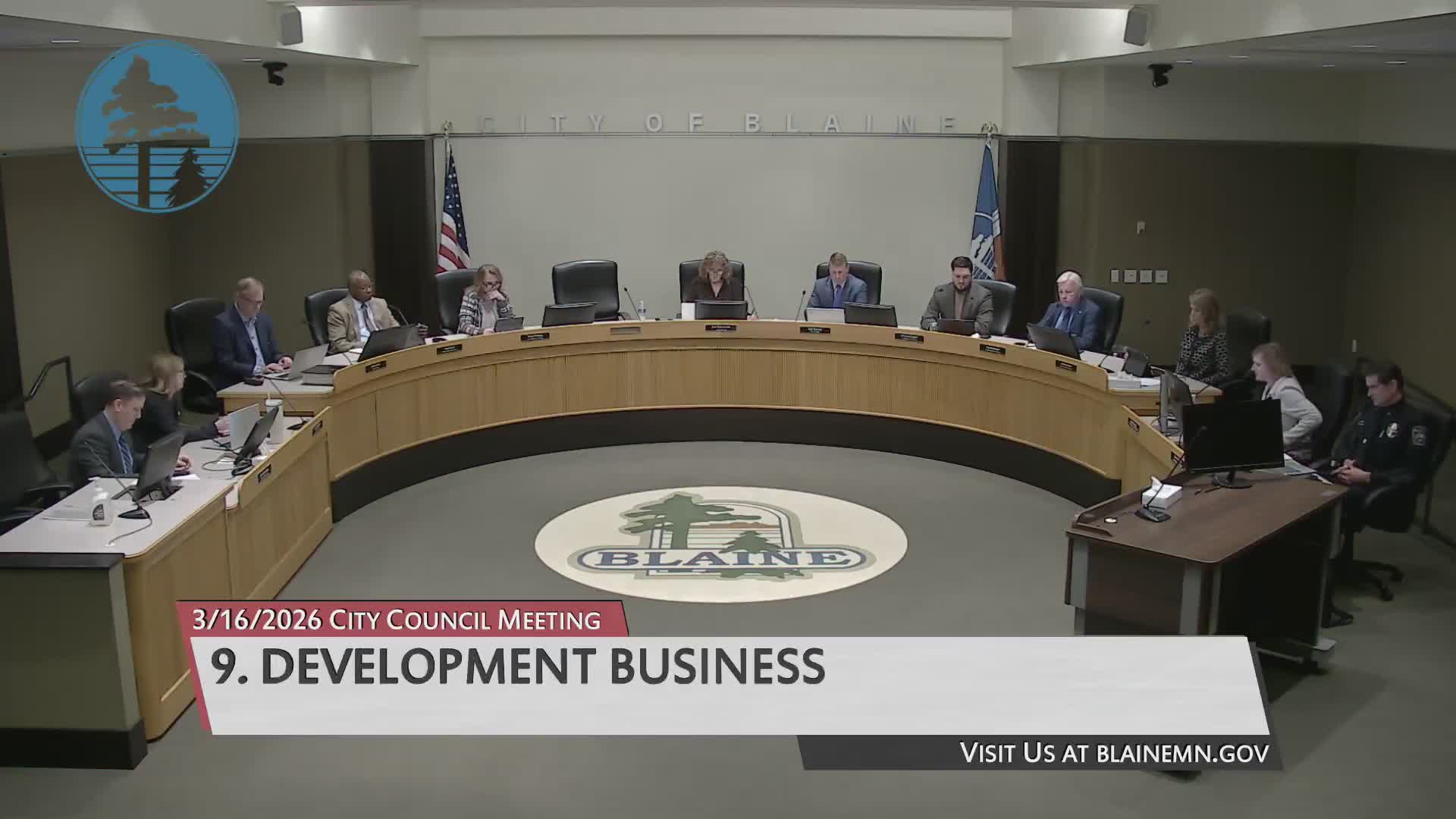 Blaine council denies CUP amendment for Minnesota Performance after parking and code-enforcement dispute