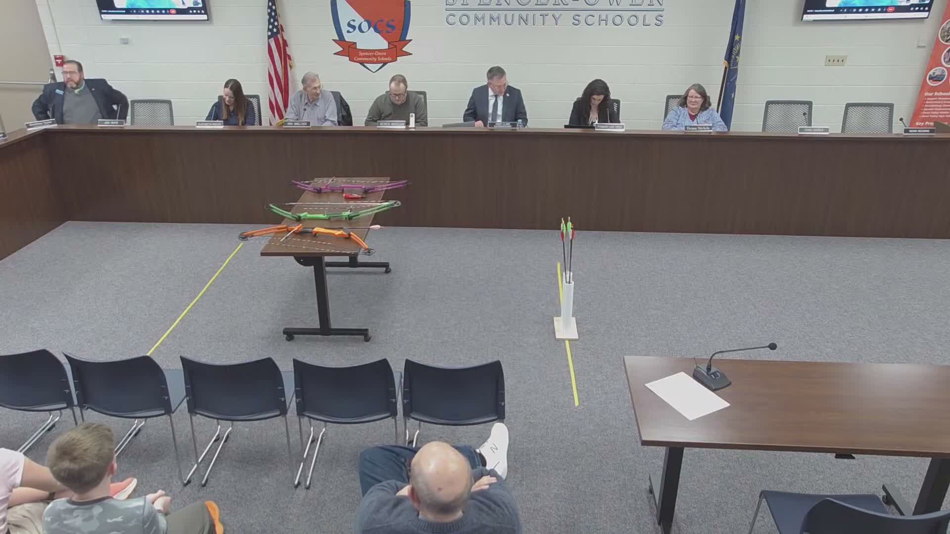 Students demonstrate grant-funded archery program at Patricksburg Elementary