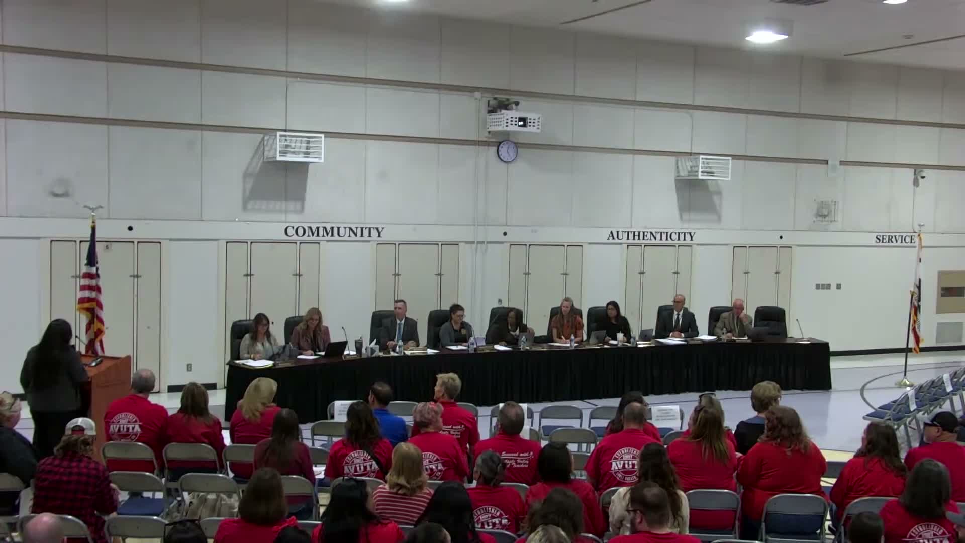 Teachers and community members urge board to reconsider actions involving Granite Hills administrator