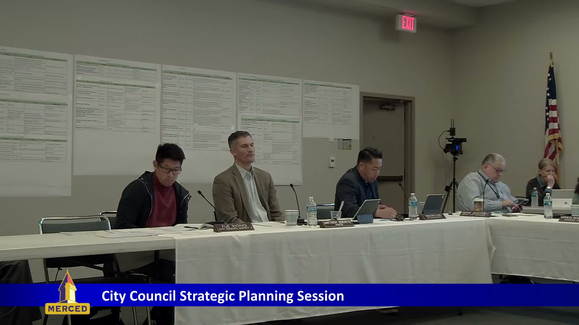 Council outlines shared priorities: streetlights, code enforcement, parks and internships