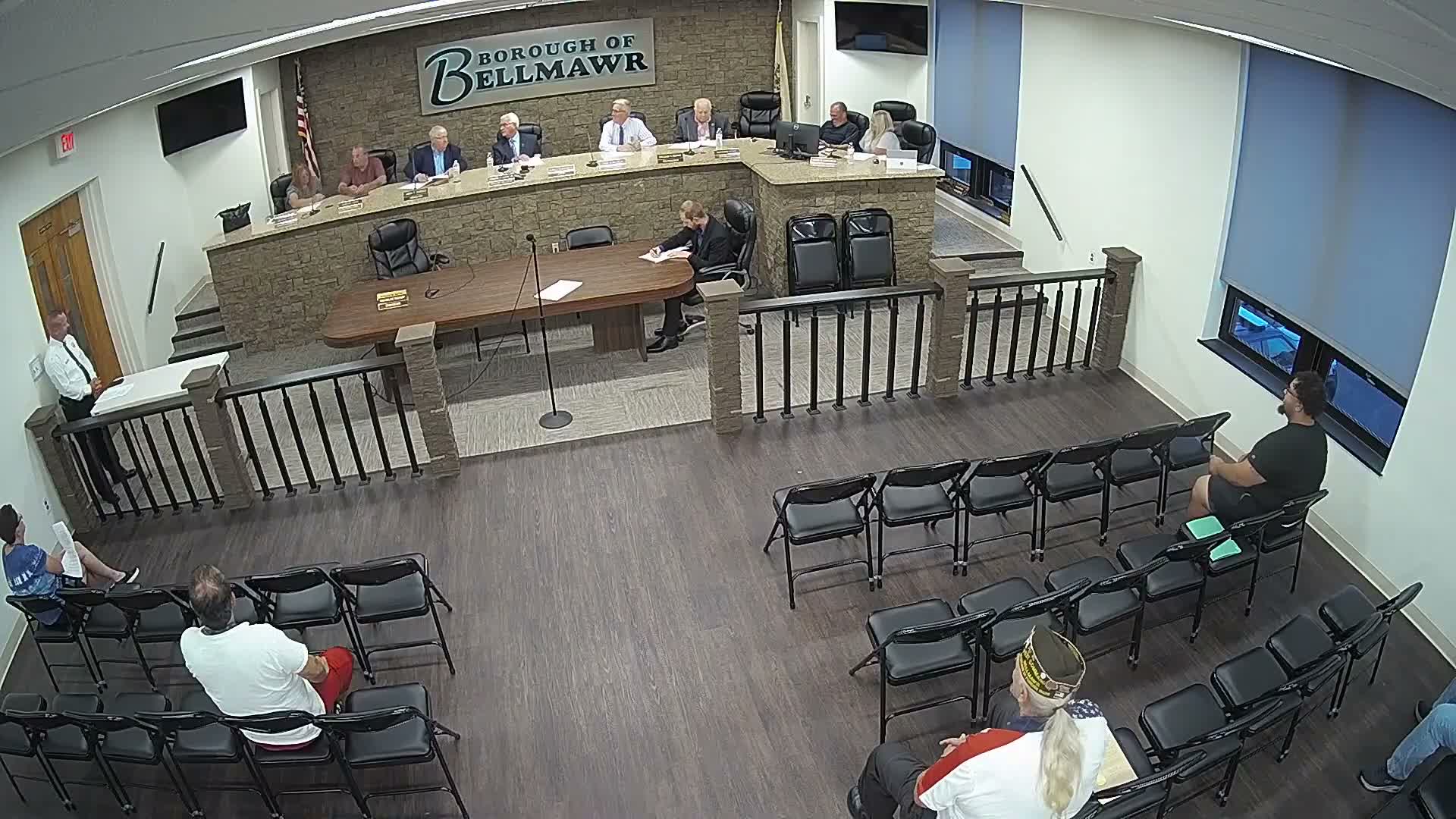 Bellmawr council adopts water-rate amendment and approves tax-abatement agreements on second reading