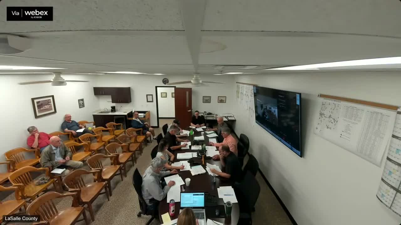 LaSalle County approves multiple road and parking-lot contracts, citing urgent repairs