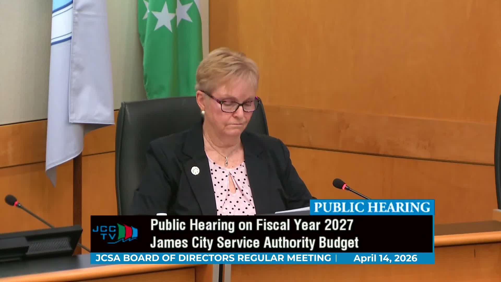 James City Service Authority outlines FY27 budget, proposes rate changes and infrastructure investments