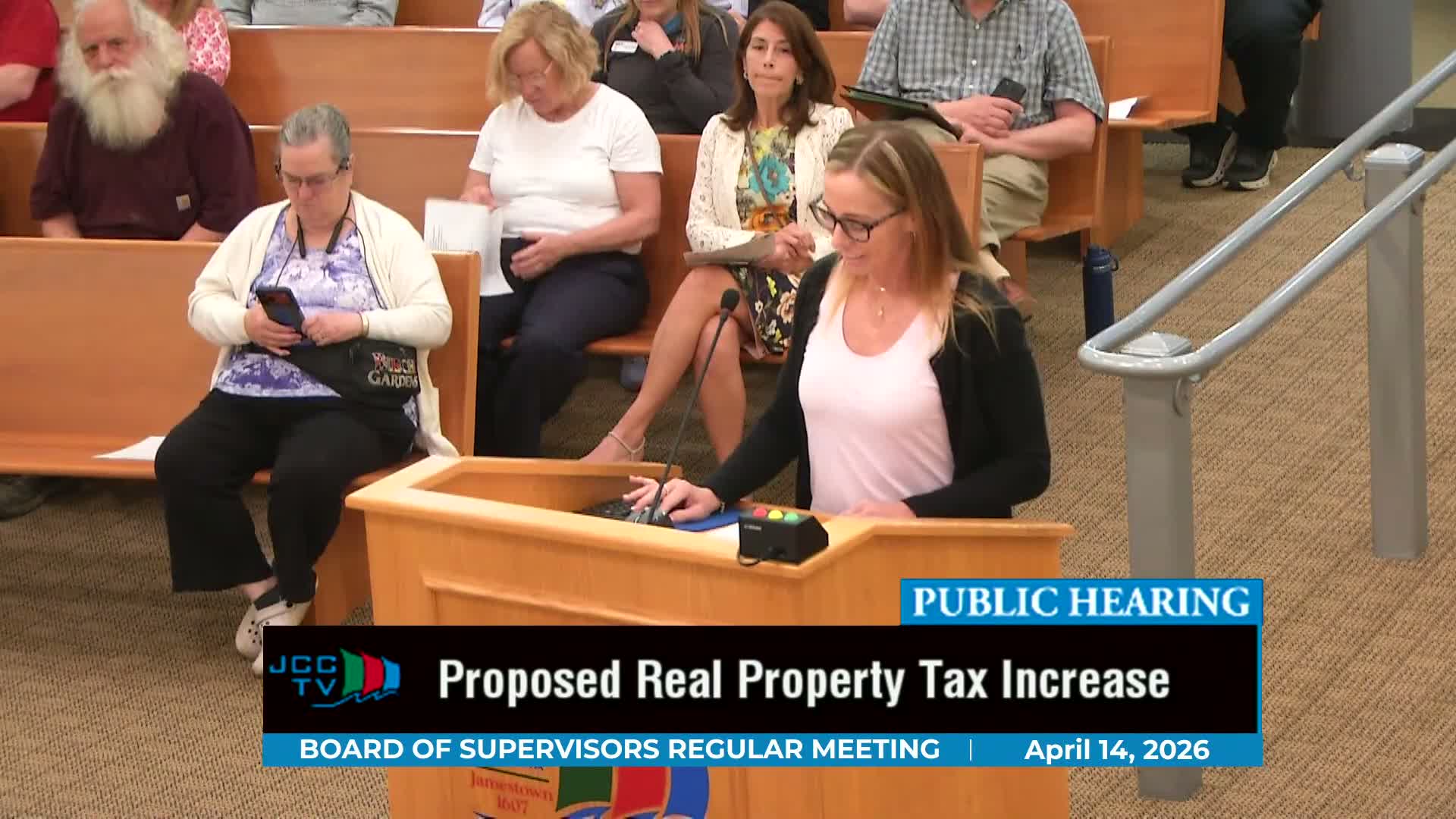 Residents urge relief as James City County budget and tax proposals draw sharp pushback