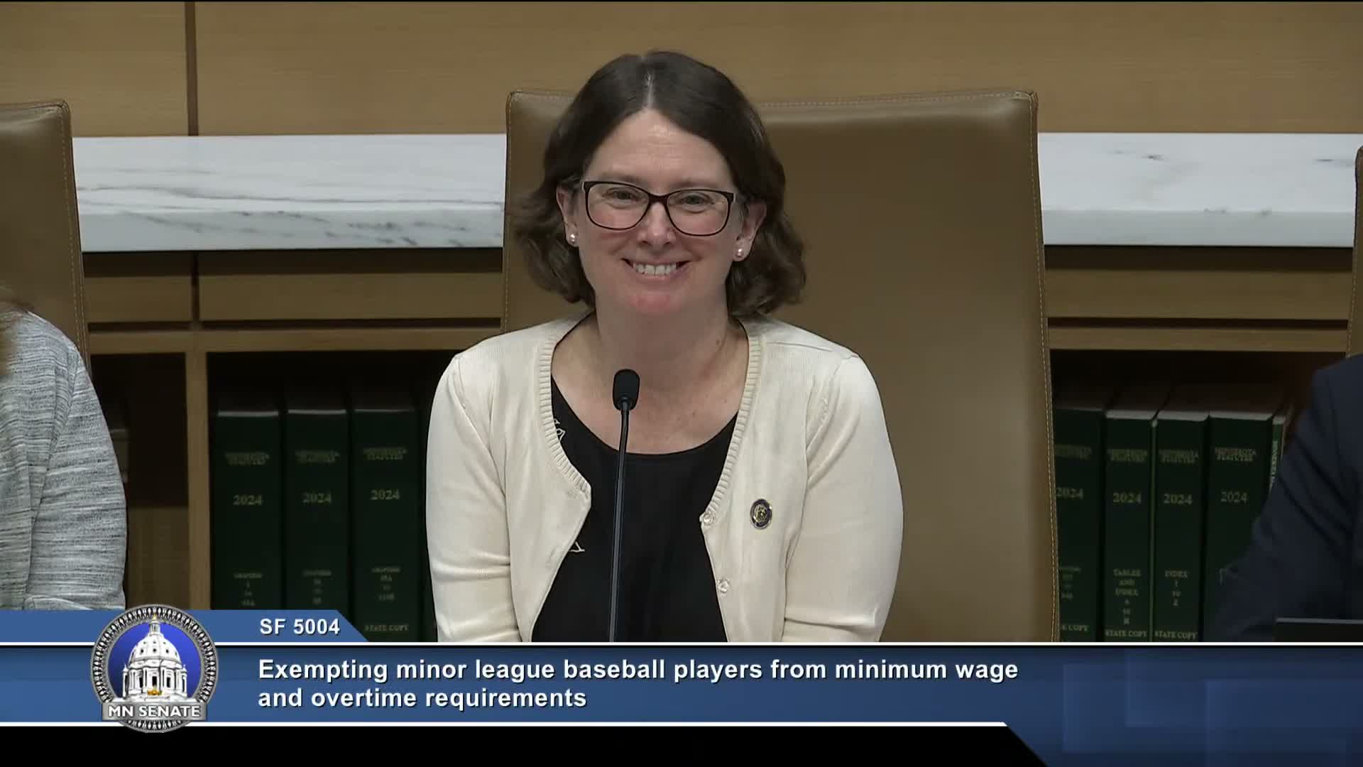 Sen. Pappas seeks FLSA exemption for minor-league players; MLB counsel backs statute to reflect CBA